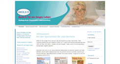 Desktop Screenshot of bioleo.de
